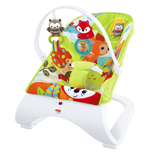 FISHER PRICE «ДРУЗЬЯ ЛЕСА» – ШЕЗЛОНГ