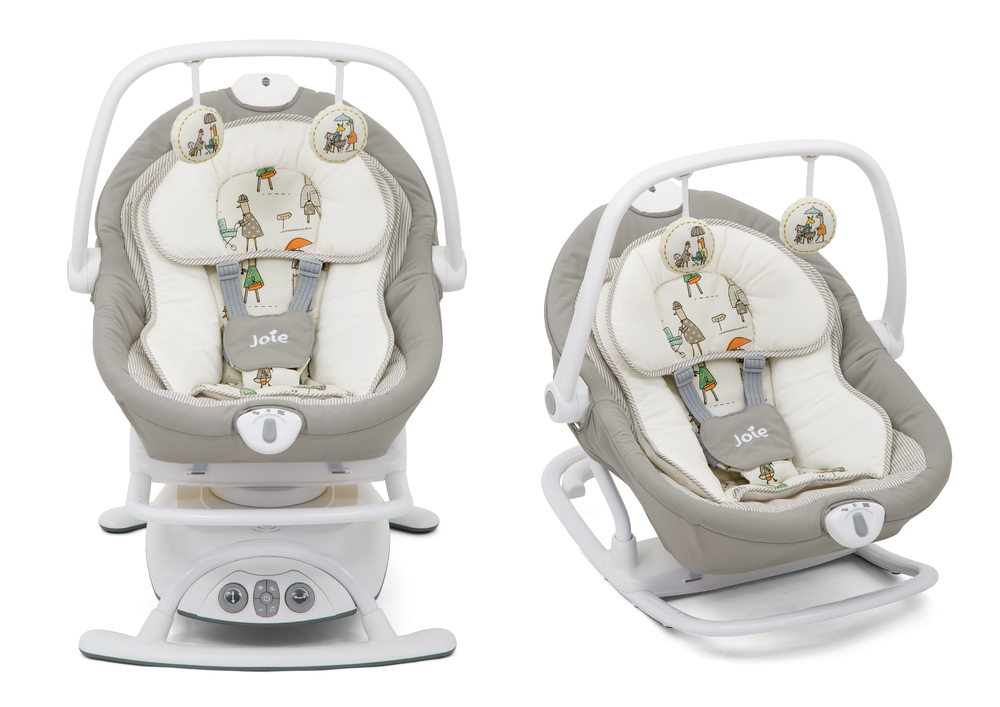 JOIE SANSA IN THE RAIN – КРЕСЛО-КАЧАЛКА 2 В 1 — изображение 4