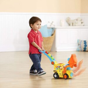 Каталка VTech Pop-a-Balls Бульдозер Каталка