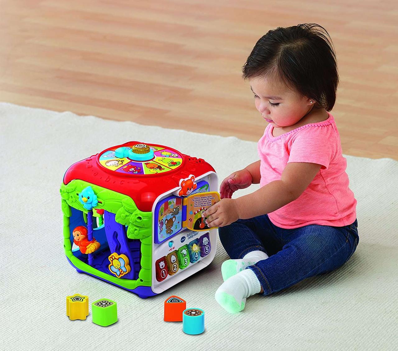 Бизикуб VTech Sort & Discover Activity Cube маленький